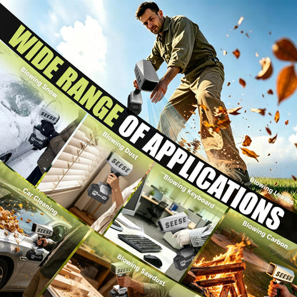 2000G Cyber Cordless Leaf Blower Violent TurboFan