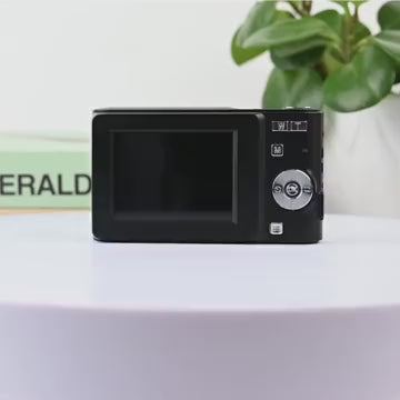 Digital Camera, Portable Travel Camera, Auto Focus 5mp Fhd 1080P, 16x Digital Zoom, Hybrid Image Stabilization, Compact Design, Includes SD Card